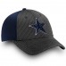 Men's Dallas Cowboys NFL Pro Line by Fanatics Branded Black/Navy Made2Move Alpha Adjustable Hat 2854299